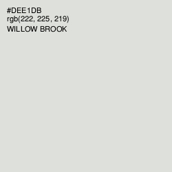 #DEE1DB - Willow Brook Color Image